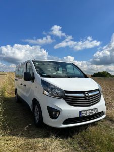 Opel Vivaro-b, biały, prawy profil, super samochód